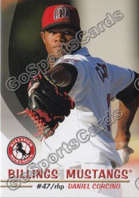 2010 Billings Mustangs Daniel Corcino