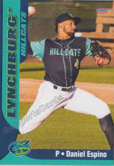 2021 Lynchburg Hillcats Daniel Espino