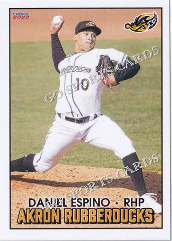 2022 Akron RubberDucks Daniel Espino