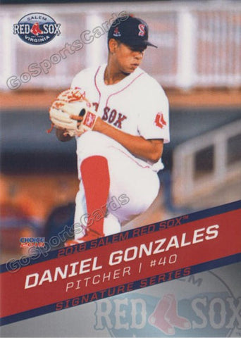 2018 Salem Red Sox Daniel Gonzalez