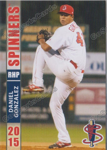 2015 Lowell Spinners Daniel Gonzalez