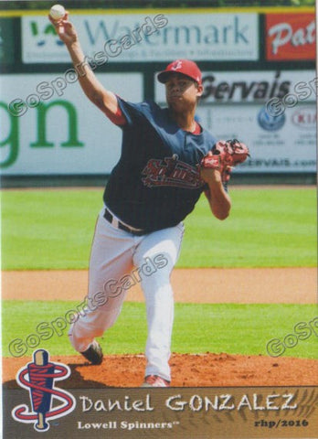 2016 Lowell Spinners Daniel Gonzalez