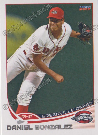 2017 Greenville Drive Daniel Gonzalez