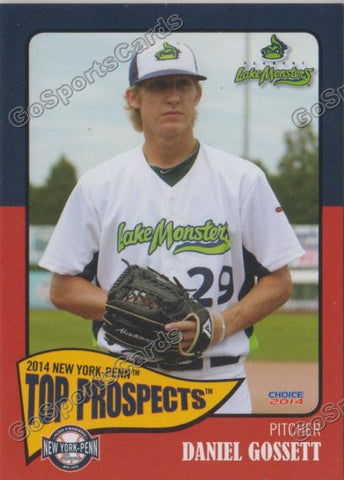 2014 New York Penn League Top Prospect NYPL Daniel Gossett