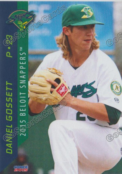 2015 Beloit Snappers Daniel Gossett