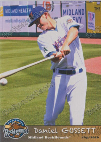 2016 Midland RockHounds Daniel Gossett