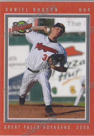 2008 Great Falls Voyagers Daniel Hudson
