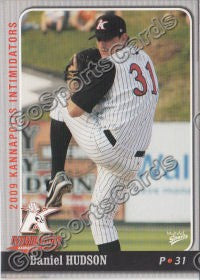 2009 Kannapolis Intimidators Daniel Hudson