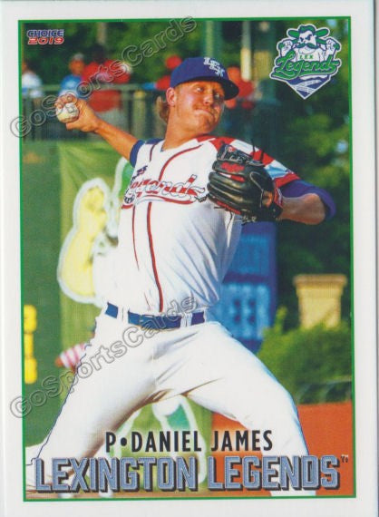 2019 Lexington Legends Daniel James