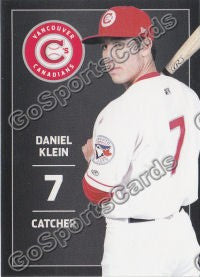 2012 Vancouver Canadians Daniel Dan Klein