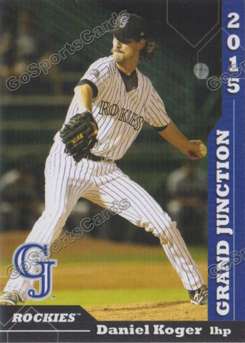2015 Grand Junction Rockies Daniel Koger
