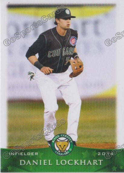 2014 Kane County Cougars Daniel Danny Lockhart