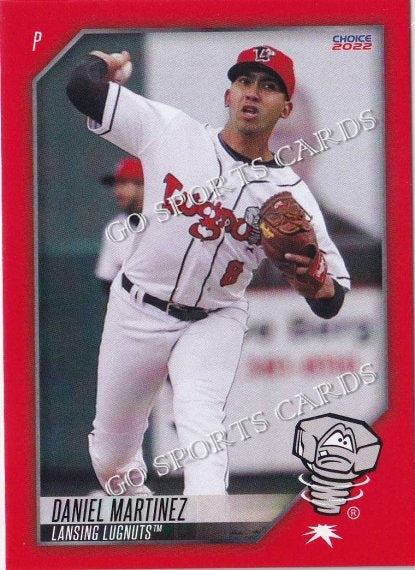 2022 Lansing Lugnuts Daniel Martinez