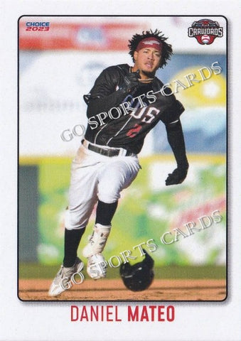 2023 Hickory Crawdads 2nd Daniel Mateo