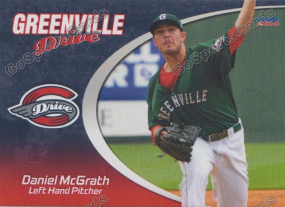 2014 Greenville Drive Daniel McGrath