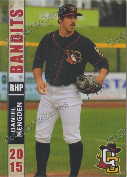 2015 Quad Cities River Bandits Daniel Mengden