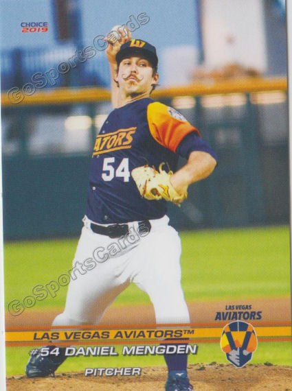 2019 Las Vegas Aviators Daniel Mengden