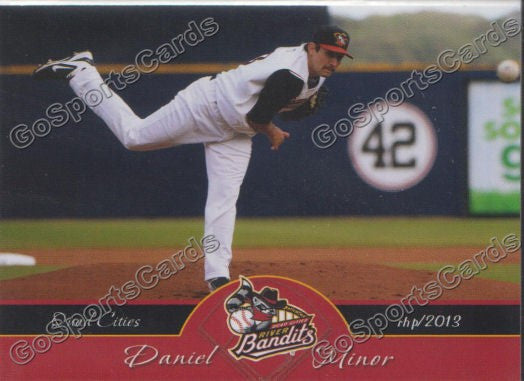 2013 Quad Cities River Bandits Daniel Minor
