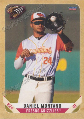 2021 Fresno Grizzlies Daniel Montano