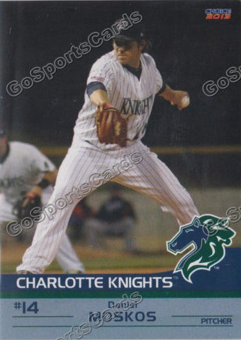2013 Charlotte Knights Daniel Moskos