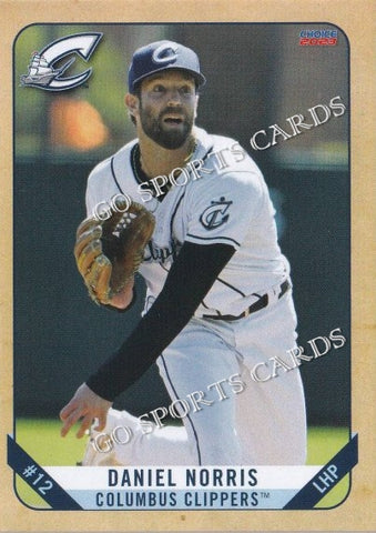 2023 Columbus Clippers Daniel Norris