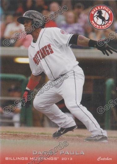 2013 Billings Mustangs Daniel Paula
