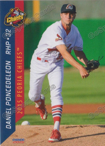 2015 Peoria Chiefs Daniel Poncedeleon