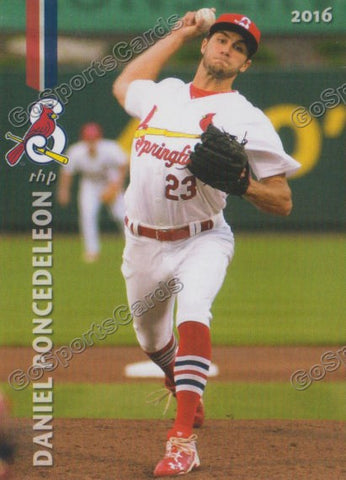 2016 Springfield Cardinals Daniel Poncedeleon