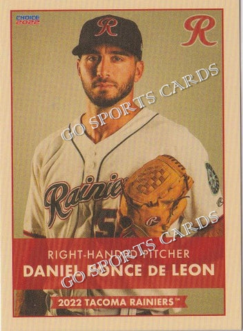 2022 Tacoma Rainiers Daniel Ponce De Leon