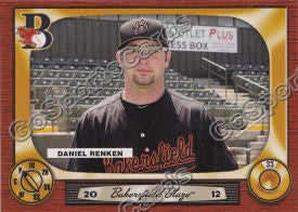 2012 Bakersfield Blaze Daniel Renken
