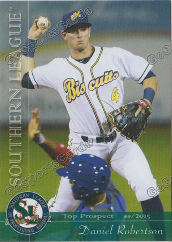 2015 Southern League Top Prospect Daniel Robertson