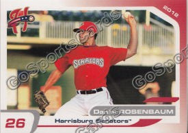 2012 Harrisburg Senators Danny Daniel Rosenbaum