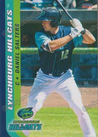 2017 Lynchburg Hillcats Daniel Salters