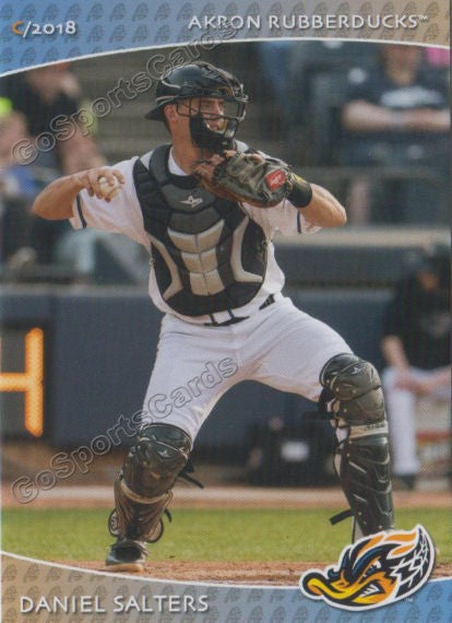 2018 Akron Rubber Ducks Daniel Salters