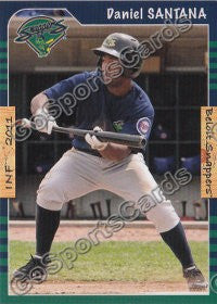 2011 Beloit Snappers Danny Daniel Santana
