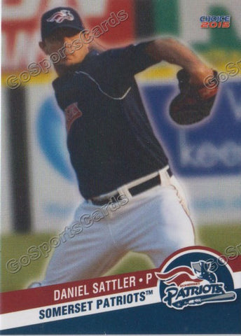 2015 Somerset Patriots Daniel Sattler