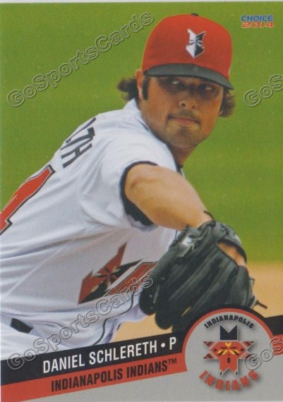 2014 Indianapolis Indians Daniel Schlereth