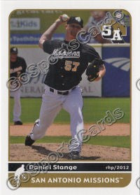 2012 San Antonio Missions Daniel Stange