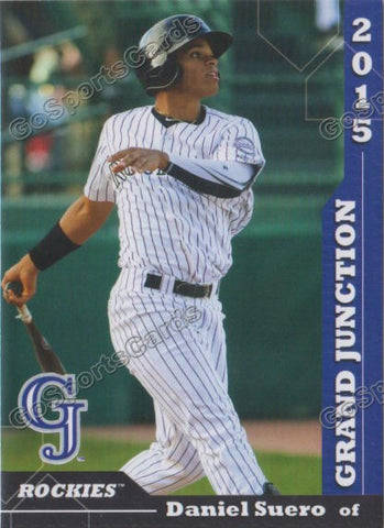 2015 Grand Junction Rockies Daniel Suero