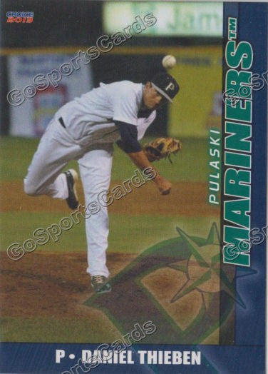 2013 Pulaski Mariners Daniel Thieben