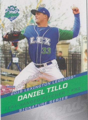 2018 Lexington Legends Daniel Tillo
