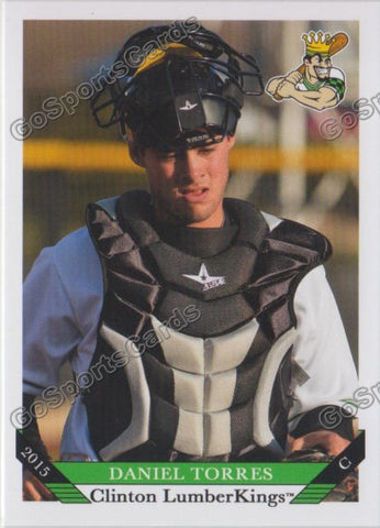 2015 Clinton Lumberkings Daniel Torres