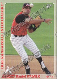 2010 Kannapolis Intimidators Daniel Wagner