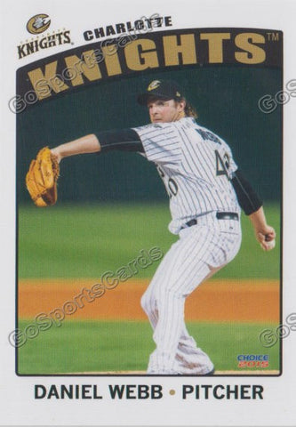 2015 Charlotte Knights Daniel Webb