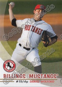 2010 Billings Mustangs Daniel Wolford