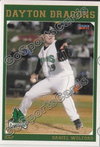 2011 Dayton Dragons Daniel Wolford