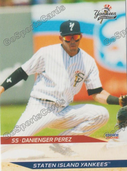2016 Staten Island Yankees Danienger Perez
