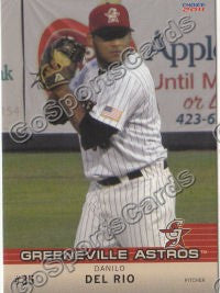 2011 Greeneville Astros Danilo Del Rio