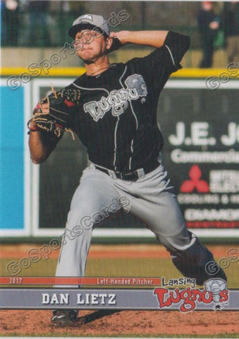 2017 Lansing Lugnuts Dan Lietz