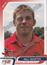 2012 Johnson City Cardinals Dan Martin